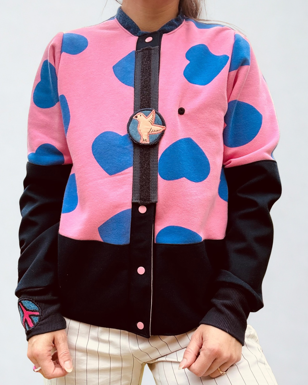 Veste coeur pop