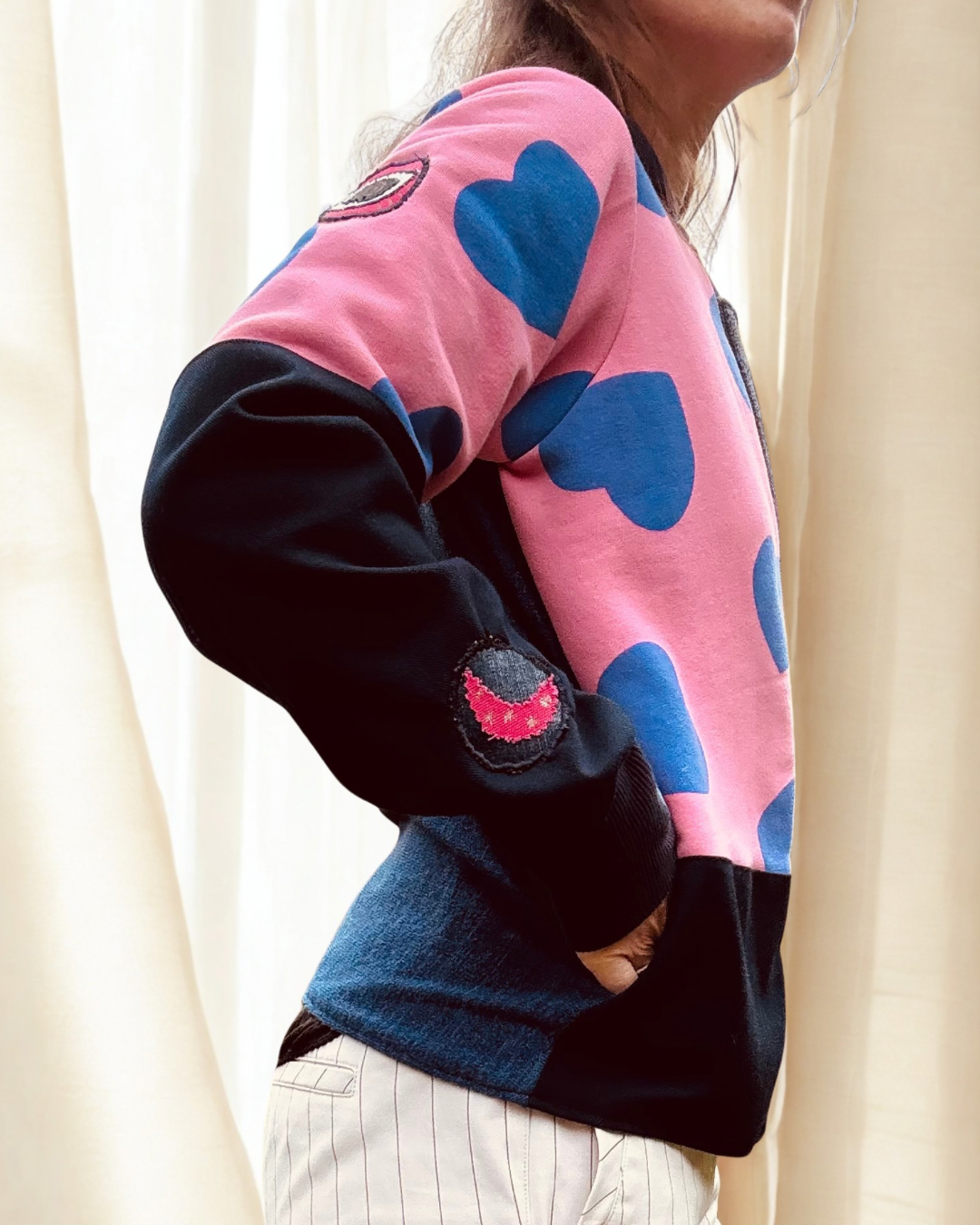 Veste coeur pop