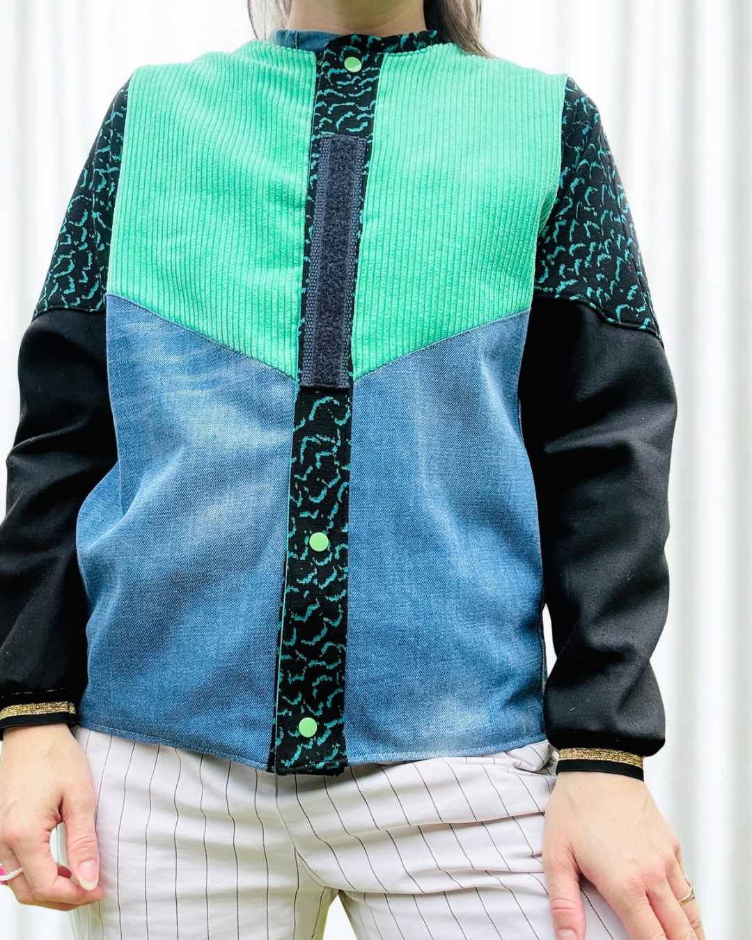 Veste vert lagon