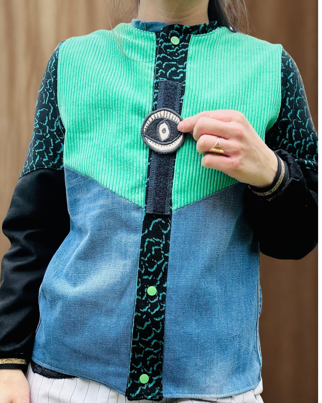 Veste vert lagon