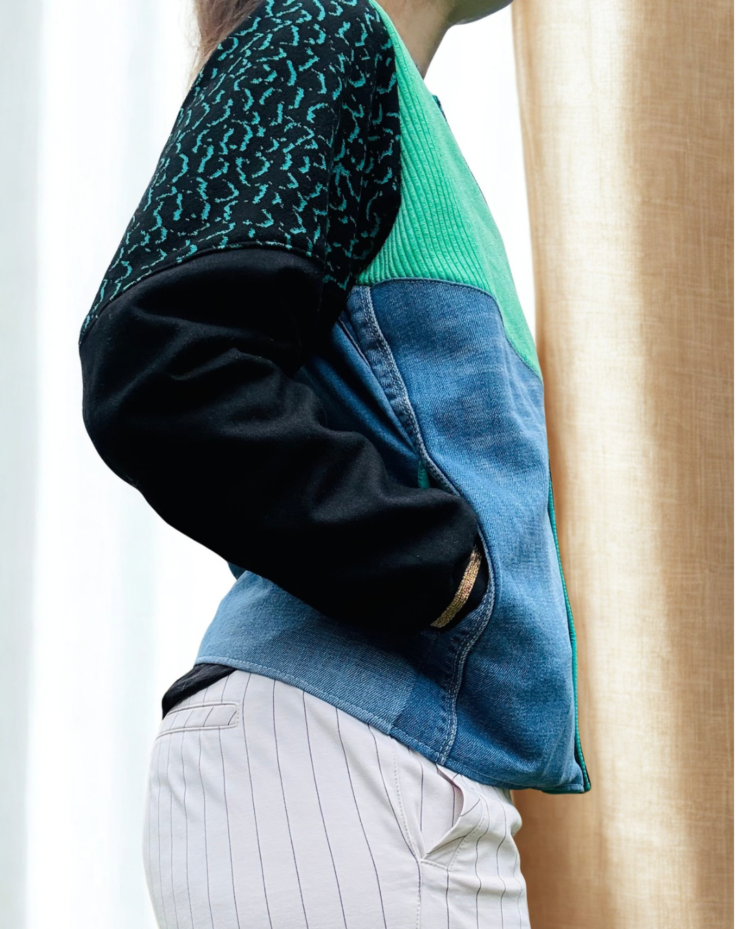 Veste vert lagon