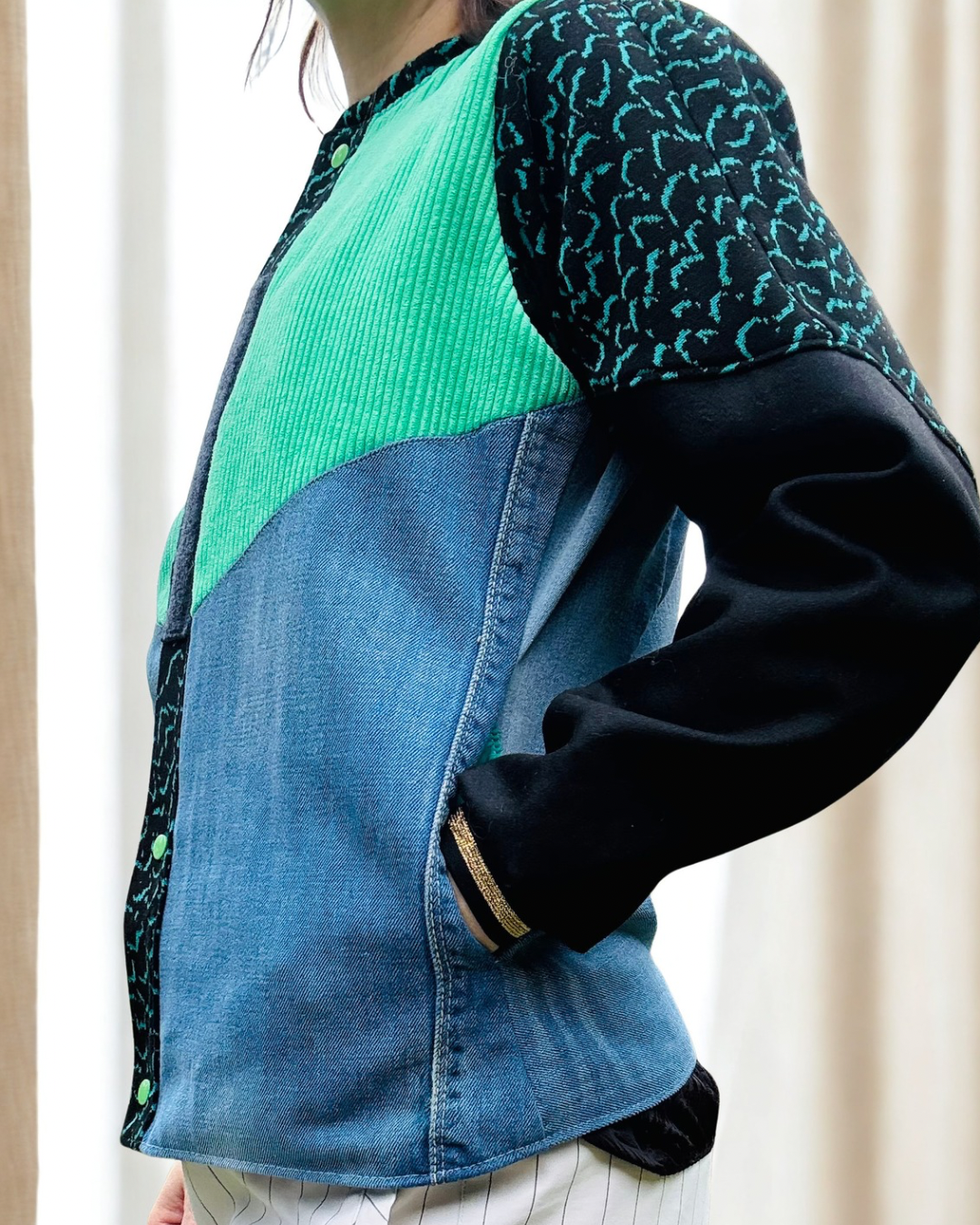 Veste vert lagon