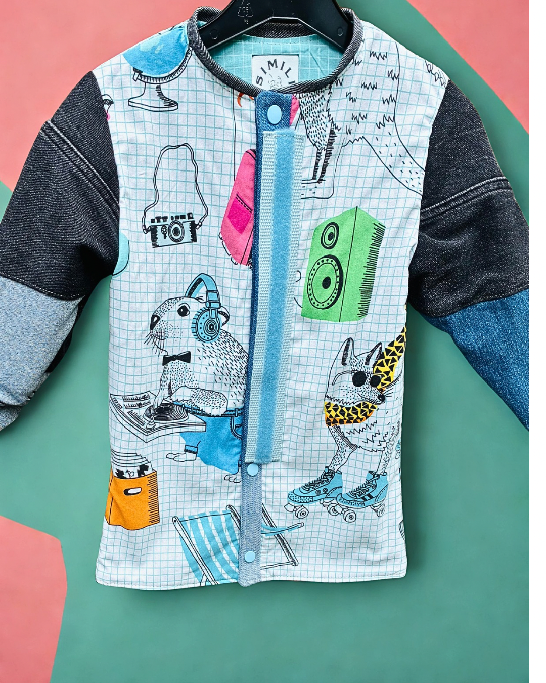 Veste enfant - bleu skate club