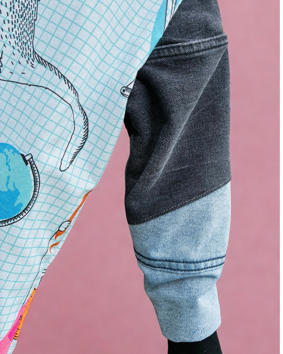 Veste enfant - bleu skate club