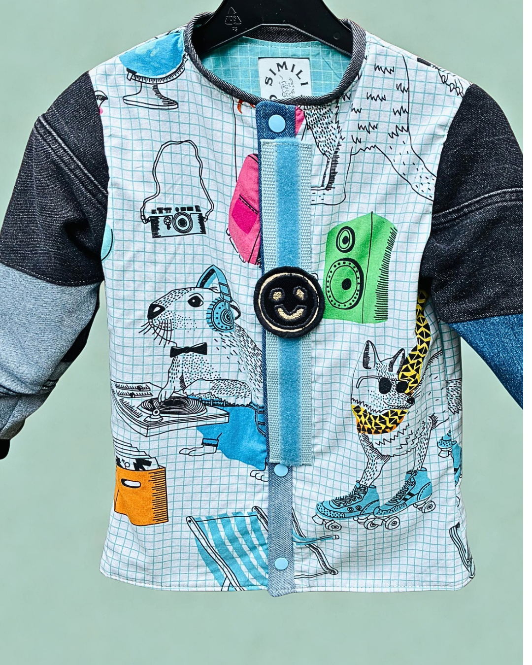 Veste enfant - bleu skate club
